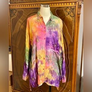 1990s Zofus Tie-dye Shirt